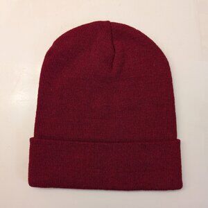 Women's Burgundy Beanie